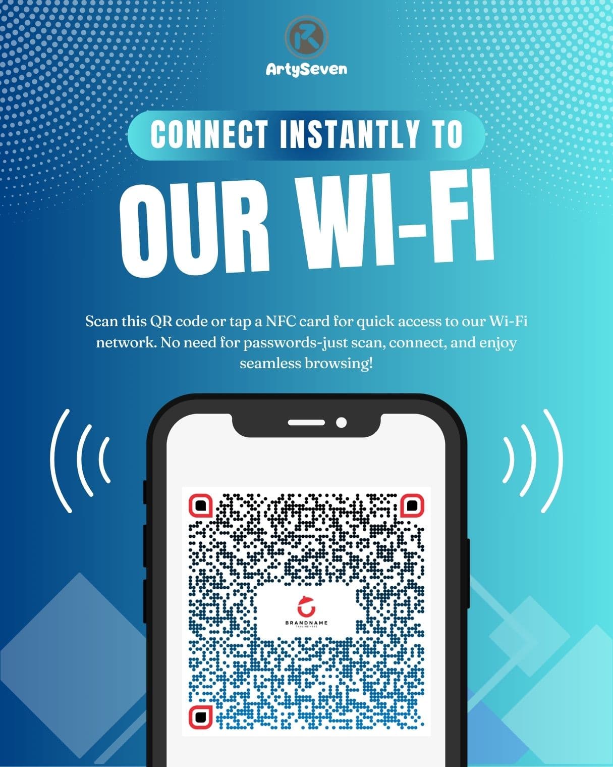 NFC and QR Code Access